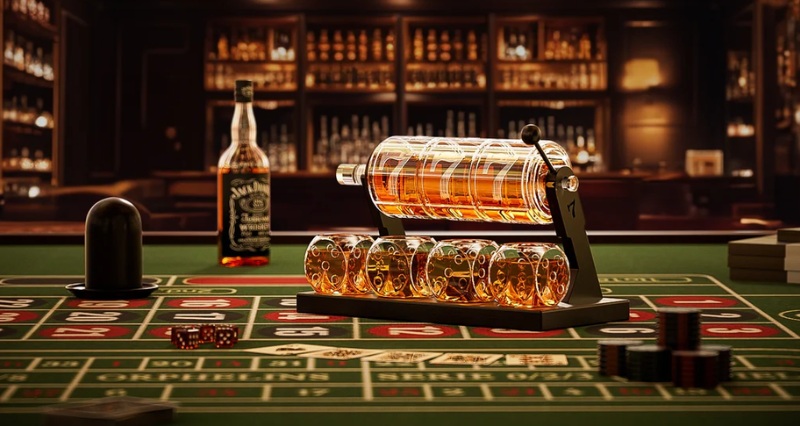 میز رولت در کازینوی لوکس